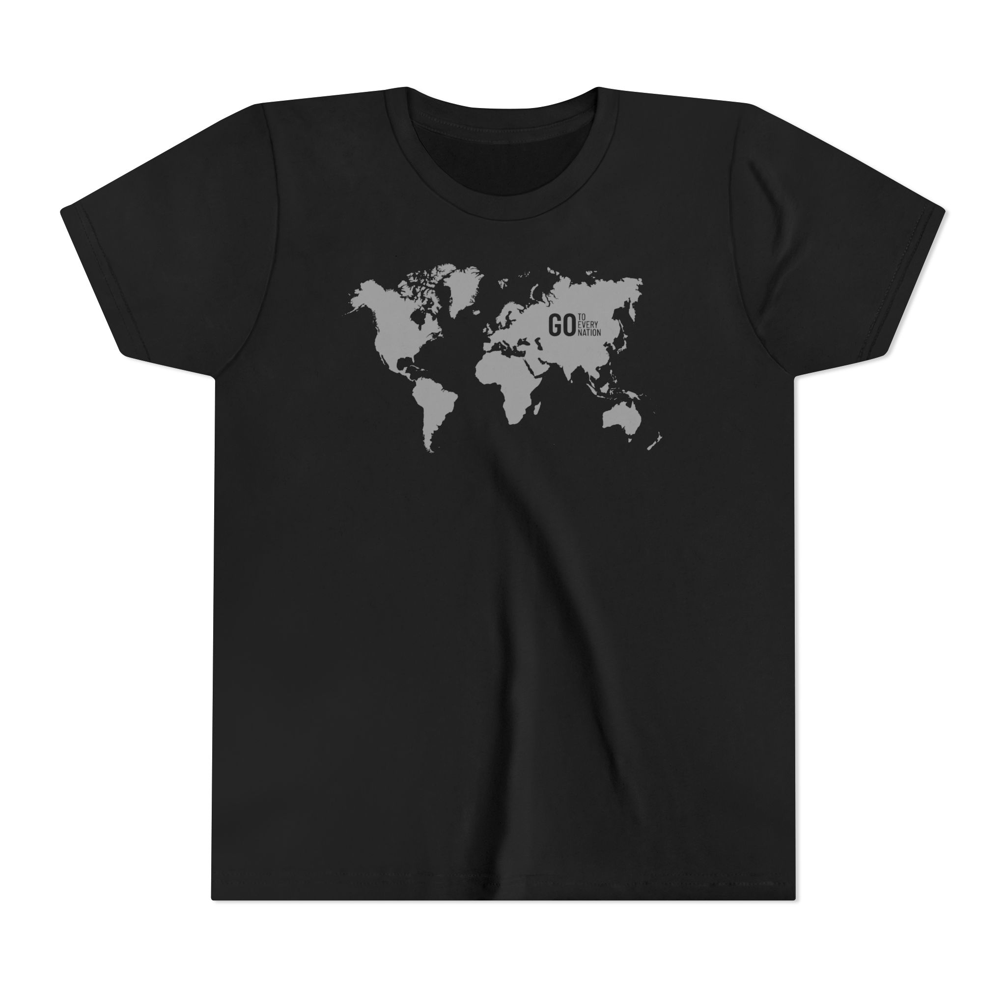 Youth Go To Every Nation Short Sleeve Tee