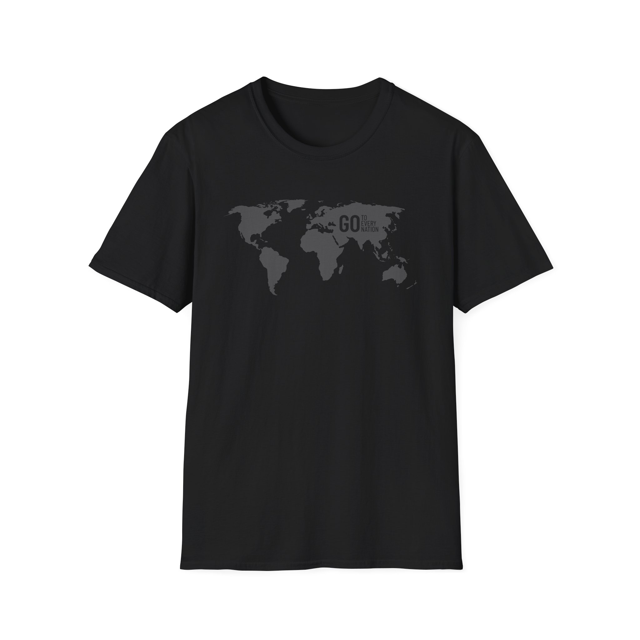 Go To Every Nation World Map Tee