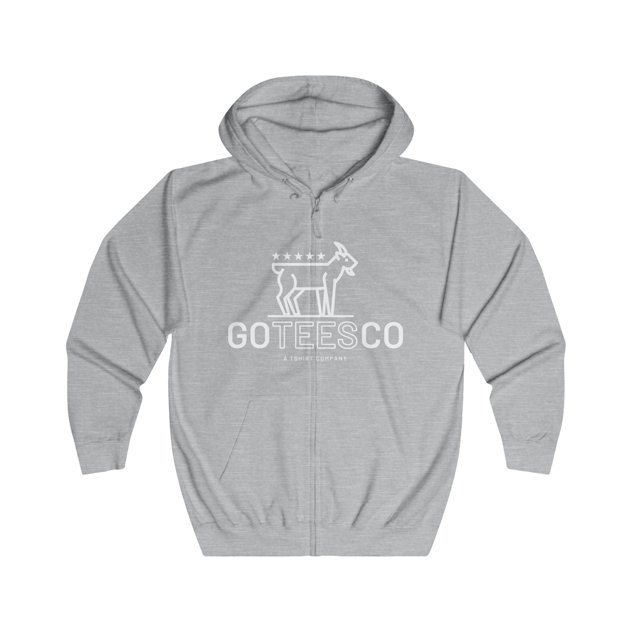 GoTEECo Goat Zip Hoodie